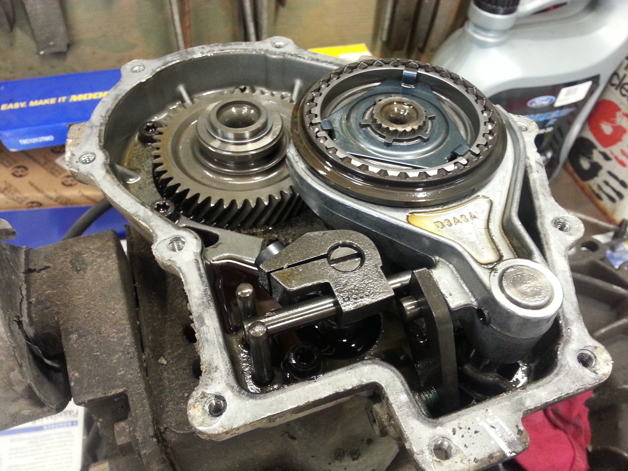 Opening Ford IB5 Gearbox SIPPONEN COM